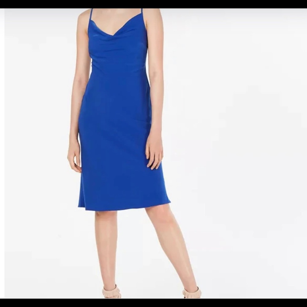 19 Cooper || Dress || Blue || Knee Length